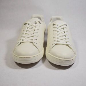 LV White Croc Embossed Frontrow Sneakers